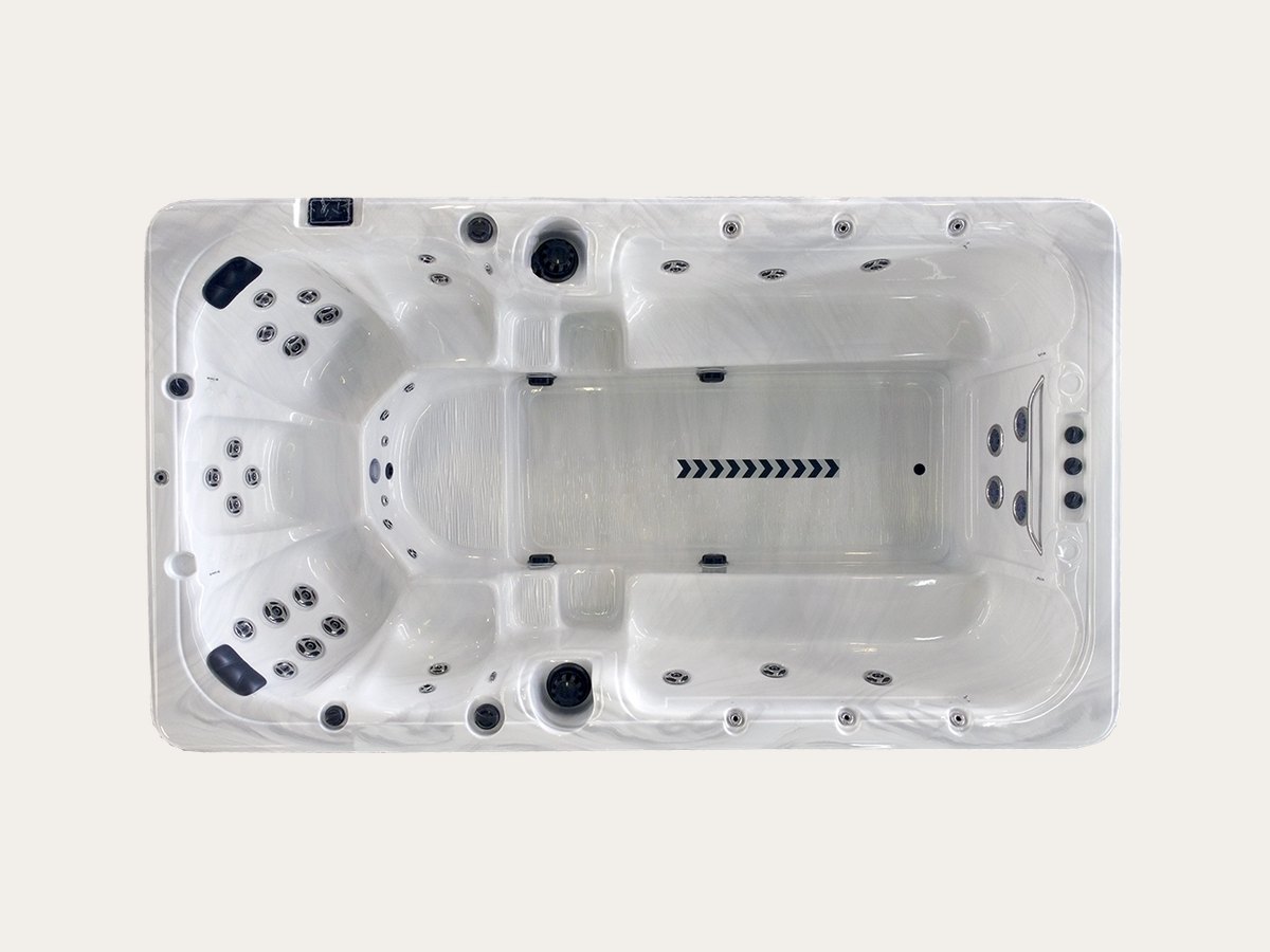13-Foot Party and Exercise Swim Spa, model Party/Exercise 13', Garden Leisure