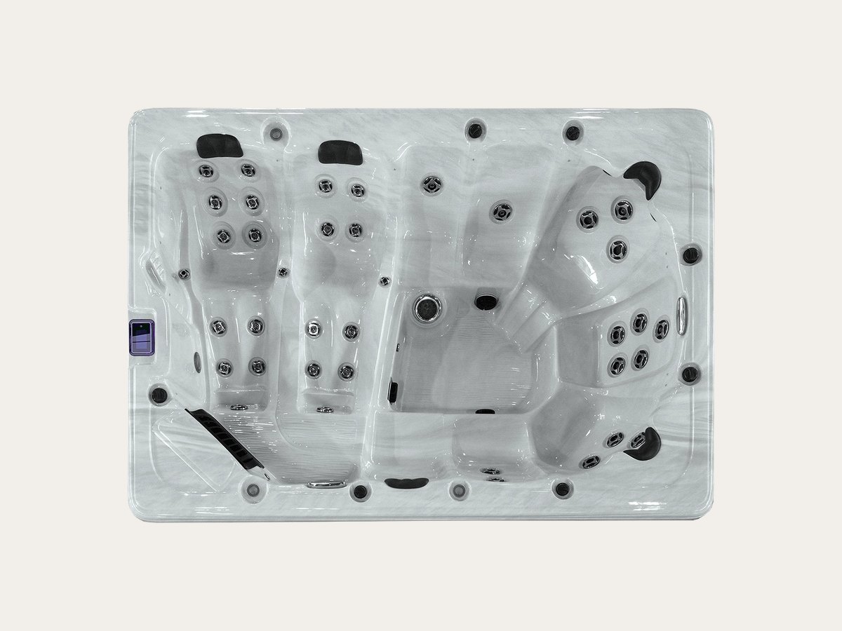 9-Person 51-Jet Lounge Hot Tub, model GL1151L, Garden Leisure